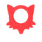 Dr. Brown's Flexees Friends Orange Fox, Soft 100% Silicone Baby Teether, BPA Free, 3m+...