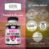 Kaya Naturals Women's Multivitamin, Overall Healthy Antioxidant, and Immune Support, Vitamins A, D, C, E, Biotin, Folic Acid, & Multi-Mineral, Ene...
