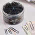 500pcs Paper Clips Assorted Sizes, Small, Medium and Large?1.1inch, 1.3inch and 2inch) Paper Clips, Vinyl Coated Paperclips for Office, School, Ho...