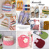 Comtest T-Shirt Yarn Knitting Yarn for DIY Bag Blanket Cushion Handmade Crochet Elastic Fabric Yarn 0.88Lb Green......