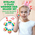IPIDIPI Toys Egg Shakers Maracas - 6-Pack Colorful Wooden Egg Maracas Shakers for Baby, Toddler, Musical Eggs, and Party Favors...