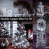 132ft 400 LED Fairy Lights Plug in Silver Wire Outdoor String Lights Waterproof Firefly Starry Lights with Remote Timer Twinkle Lights for Wedding...