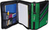 Case-it Z-Binder Two-in-One 1.5-Inch D-Ring Zipper Binders, Purple (Z-176-PUR)...