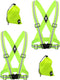Safety Straps Reflective Vest for Running Hi Vis Suspenders Reflective for Men Women Safety Vests Strap Fully Adjustable...