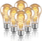 LED Edison Light Bulbs, 6W Equivalent to 60W, 2500K Warm White, A21 Flexible Spiral LED Filament Light Bulbs, Dimmable Vintage LED Bulb, Antique L...