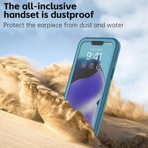 iPhone 14 Plus Waterproof Case,Retail Packaging,IP68 Full Sealed Snowproof Dustproof Shockproof Heavy Duty Protection Cover with Screen Protector ...