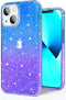 JJGoo Compatible with iPhone 13 Case, Glitter Soft TPU Shockproof Protective Bumper Cover, Sparkle Bling Sparkly Cute Slim Women Girls Phone Case ...