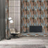 Faux Wood Look Textured Wallpaper(17.71" × 9.84ft), Shiplap Peel and Stick Vinyl Wallpaper, Self Adhesive Waterproof Contact Wall Paper...