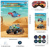 Hxezoc Pin The Wheels on The Truck Game With 36 Pcs Wheels Large Truck Poster Truck Party Games for Kids Birthday Party Truck Party Carnival Party...