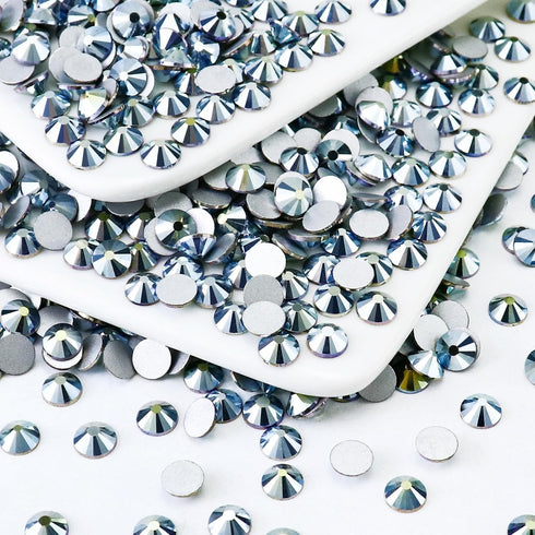 1440PCS SS20 Flatback Crystal Rhinestones Round Gems for Nail Art and Craft Clothes Glue Fix, Crystal Heart (4.6-4.8mm)...