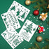 Christmas Stencils Reusable, 15 Pcs A4 Augshy Christmas Stencils for Painting Holiday Stencils for Painting on Wood Sign DIY Crafts Fabric Canvas ...
