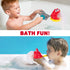 ArtCreativity Crab Bubble Machine Bath Toy - Bath Bubble Machine for Babies with 2 Attachments for Lots of Bubbles - Cute Bath Time Toys for Toddl...