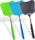 3 pcs Fly Swatter, Fly Swatter Plastic,Telescopic Fly Swatters, Large Bug Swatter That Work for Indoor and Outdoor. (Black Blue Green)...