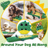 Interactive Dog Toys for Small Medium Dogs - 2 Pack Puppy Toys for Boredom and Teething, No Stuffing Squeaky Puppy Chew Toys with Crinkle, Treat D...