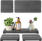 3PCS Water Absorbing Stone Tray, DryingNeat Diatomite Stone Sink Tray, Instant Dry Sink Coasters, Kitchen Sponge Hand Soap Holder, Countertop Fast...
