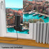 Window Mount for Ring Indoor Cam 2nd Gen and 1st gen, Adhesive Mount (20 Degree Tilted Up/Down/Right/Left) No Drill, Black...