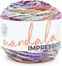 Lion Brand Yarn Mandala Impressions, Bulky Yarn, Very Berry, 1 Pack......