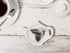 HIC Kitchen Tea Bag Holder Caddy, Fine White Porcelain, Teapot Design...