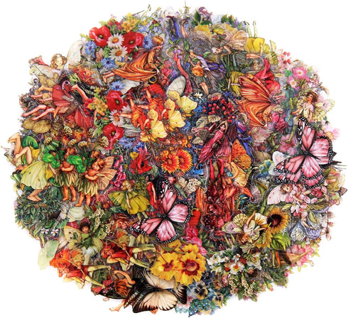 Dizdkizd Vintage Flower Fairy Sticker Set (360 Pieces), Transparent Aesthetics Journaling Stickers for Scrapbooking, Card Making, Envelopes...