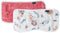 Bebe au Lait Oh So Soft Muslin Baby Burp Cloth Set - Mermaids and Bubbles , 8.5x17 Inch (Pack of 1)...