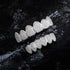 JINAO Grillz Grills for Your Teeth Simulated Diamond Teeth Grillz with Extra Molding Bars Included 18K Gold Plated All Iced Out Cubic Zirconia Gol...