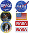 7pcs NASA Patch, Iron On Patches Space Badge Sew On Space Shuttle Embroidered and US Flag Patches for Jackets Backpacks Caps Hats Bags Clothing...