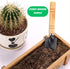 Garden Tool Set - Minature Steel Gardening Hand Tools Kit with Ergonomic Wooden Handles | Includes Trowel, Transplanter, Cultivator | Perfect Gard...