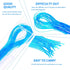 Dental Floss Threaders, 100 Count Deep Clean Floss Glide Threader Floss for Braces, Bridges, Implants, Nylon Loop Design, Easy to Use, Fresh Breat...
