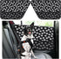 2 Pcs Car Door Protector Pet Dog Paw Prints Car Door Cover Protector Waterproof Scratching Nonslip Universal Fit Car Door Guard with Storage Pocke...