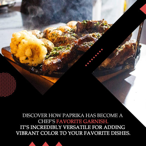 The Spice Lab Smoked Paprika Powder - High Color ASTA 120+ - 1.8 oz. French Jar – Premium Gourmet Spanish Paprika Powder - Vegan All Natural Koshe...