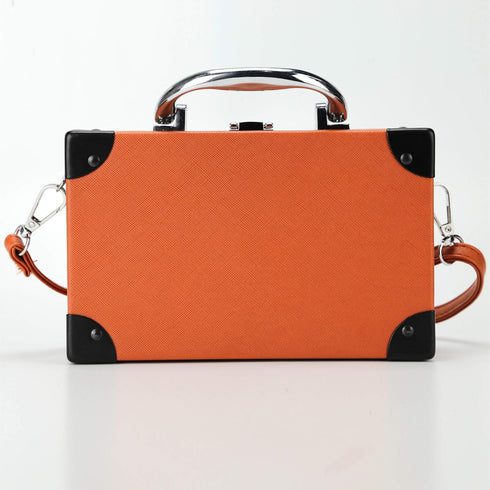 Vintage Radio Shaped Bag,PU Elegant Evening Crossbody Handbag for Women...