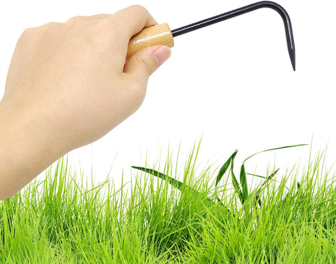 Honbay 1PCS Hand Weeder Single-Claw Weed Remover Tool Small Weeding Tool for Home Outdoor Garden (8.5")...