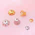 2400pcs Filigree Flower Beads Caps Metal Spacer Beads Caps Hollow Cone End Caps Jewelry Making Accessories for DIY Bracelet Earring Necklace Craft...