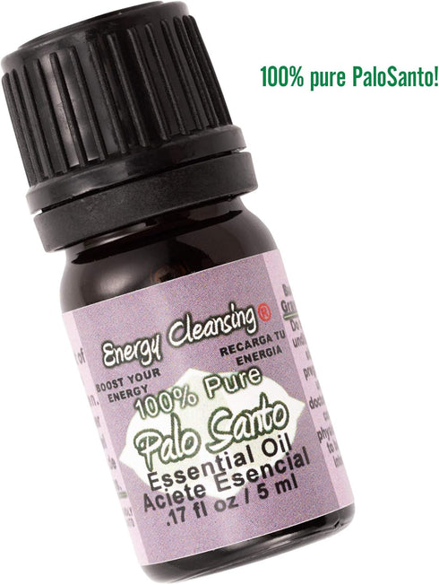 Palo Santo Essential Oil - 100% Pure - Sustainably Sourced - Highest Grade Aromatherapy Oil - 5ml (1/6oz)...
