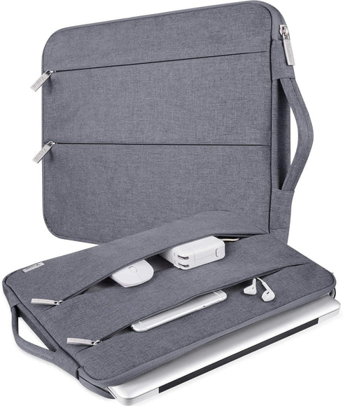 V Voova Laptop Sleeve 14 15 Inch Carrying Case Compatible with MacBook Pro 14,MacBook Air 15,15 Surface Laptop,14"-15" HP Dell Asus Acer Laptop,Ch...