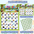 Animal Bingo Game for Toddler Adults, 24 Players Animal Bingo Cards Letter Recognition Animals Themed Bingo Game Cards Jungle Safari Party Game fo...