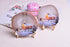 AMOYSTONE Large Agate Slice Art Painting Table Display Natural Agate Geode Stone Piece Decorative Plate with Stand Home Office Decoration Unique G...