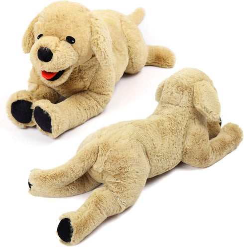 LotFancy Dog Stuffed Animals Plush, 21" Soft Cuddly Golden Retriever Plush Toys, Large Stuffed Dog, Puppy Dog Stuffed Animals, Mother's Day, Birth...