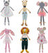 Stephen Joseph, Tiny Dancers Stuffed Doll for Child or Toddler, Toy Room or Kids Bedroom Decor, Fancy Friends Stuffed Animals for Girls & Boys, El...