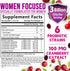 Probiotic Gummy for Women - Digestive Health Support, 3 Billion CFU Womens Probiotic for Vaginal pH, Urinary & Immune Support, 6 Diverse Strains w...