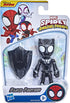 Marvel Spidey and His Amazing Friends Black Panther Hero Figure Toy, 4-Inch Super Hero Action Figure with 1 Accessory for Kids Ages 3 and Up, Smal...