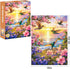 300 Pieces Puzzles for Adult Jigsaw Puzzle 300 Piece Puzzle Children Elderly Puzzle Hummingbird Beach Flower Puzzle Gift for Mom Dad Family Friend...