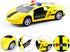 Die Cast Metal Little Toy Cars Set of 5, Openable Doors Pull Back Car Gift Pack for Kids (Police car)...