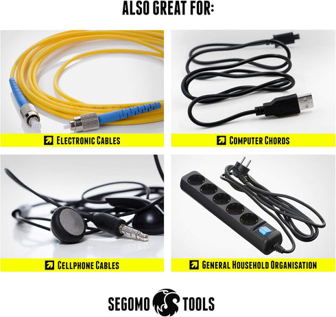 Segomo Tools 2 Pack 328 Feet (100 Meter) Long Garden Twist Tie Reel with Cutter - All-Purpose Plant Ties - Twist Ties for Plants - Garden Wire - P...