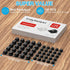 100 PCS Adhesive Cable Clips Black (Small & Large), Upgraded Wire Holder for Wall Cord Organizer Cable Management Under Desk, Outdoor Light Clips ...