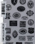 Stampers Anonymous Tim Holtz Cling 7"X8.5", Stamp Collector...
