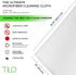 TiLO Microfiber Cleaning Cloth – 19 x 13-inch Microfiber Cleaning Cloths – Ultra-Absorbent and Reusable – Soft Polishing Cloth for Dust, Grease, D...