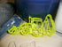 BACKHOE DIGGER EXCAVATING CONSTRUCTION EQUIPMENT VEHICLE COOKIE CUTTER MADE IN USA PR3231...