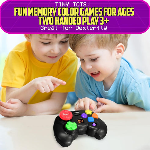 Skywin Light Up Memory Controller Game - Engaging Electronic Memory Game for Kids Ages 4-8, Perfect Toy for Enhancing Memory Skills, Ideal for The...