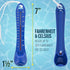 U.S. Pool Supply Pool Thermometer with Tether String, Blue - Measures Water Temperature Up to 120° F (50° C) - Swimming Pools, Spas, Hot Tubs, Pon...